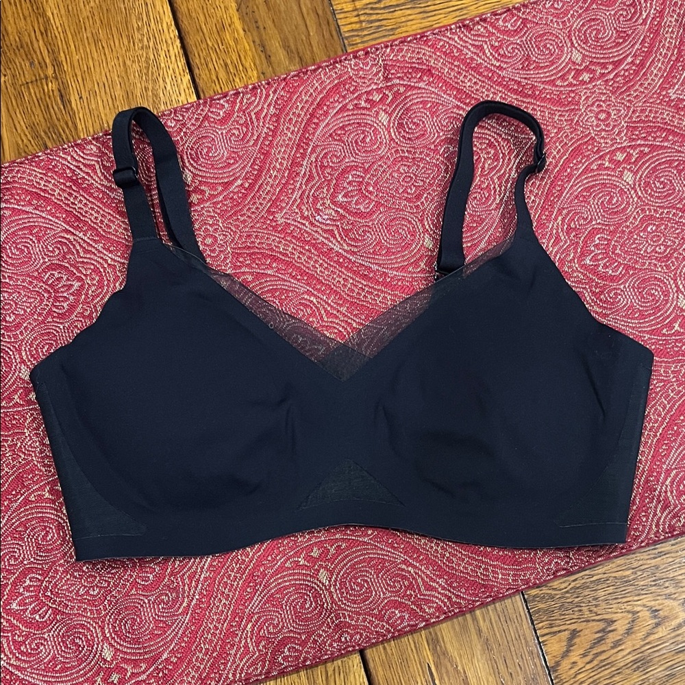 Honeylove Black Mesh Detail Bra